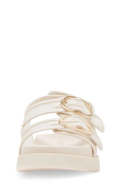 Steve Madden Kids' Jkit Slingback Sandal In Bone