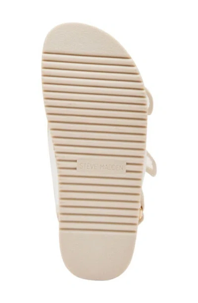 Steve Madden Kids' Jkit Slingback Sandal In Bone