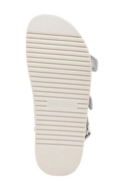 Steve Madden Kids' Jkit Slingback Sandal In Silver