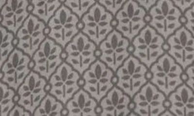 Golden Goose Silk Blend Shirt With Floral Pattern In Moon Mist