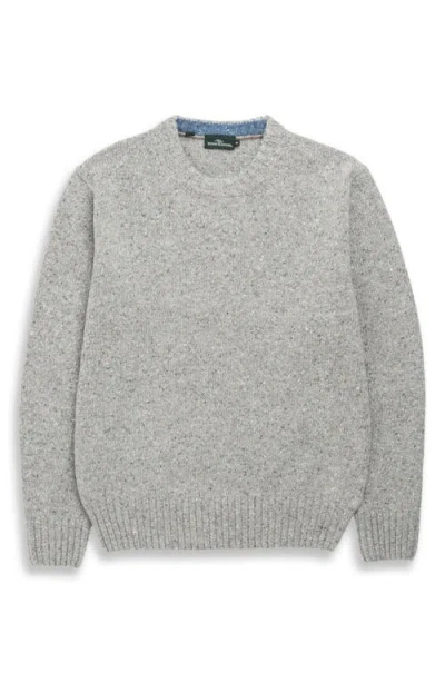 RODD & GUNN RODD & GUNN COX ROAD TWEED WOOL BLEND CREWNECK SWEATER 