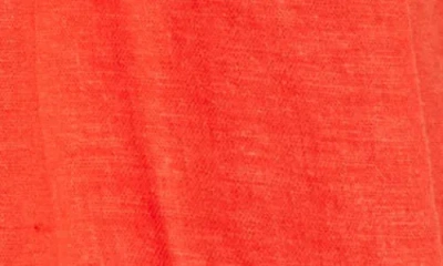 Universal Standard Tailored Linen Blend Shorts In Valiant Poppy