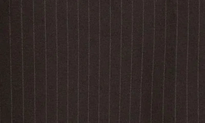 Universal Standard Danube Stretch Ponte Skirt In Slate Pinstripe