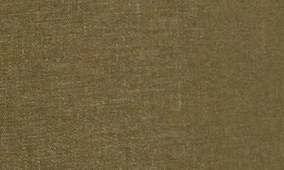 Universal Standard Courtyard Linen Blend Capri Pants In Fern