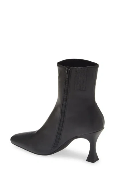 Jeffrey Campbell Check-mate Bootie In Black