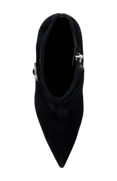 Shop Dune London Onnel Pointed Toe Bootie In Black