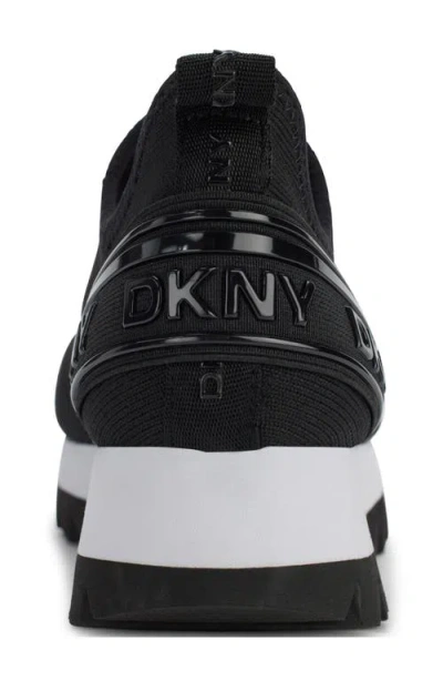 Dkny Alona Slip-on Sneakers In Black