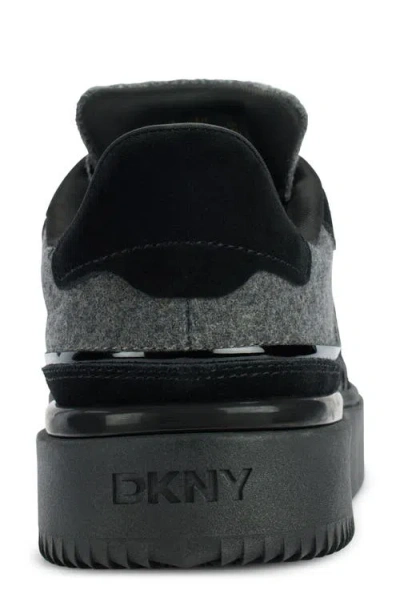 Dkny Bethan Platform Sneaker In Black/grey
