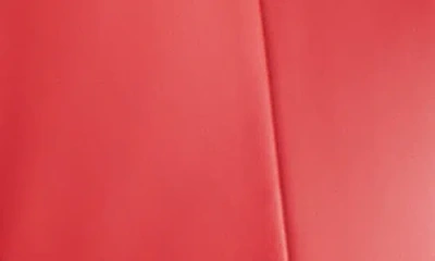 Steve Madden Pennie Faux Leather Fit & Flare Minidress In Dark Red