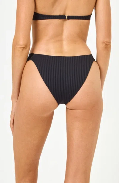 L*space Lspace Dolce Bitsy Bikini Bottoms In Black