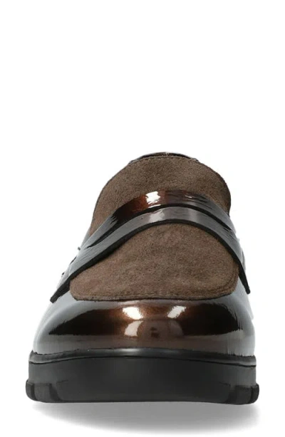 Mephisto Carima Penny Loafer In Bronze