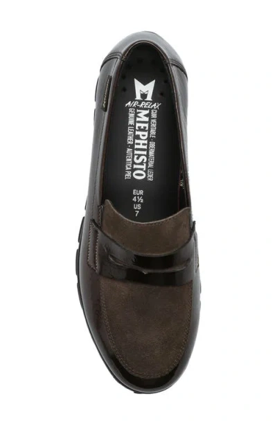 Mephisto Carima Penny Loafer In Bronze