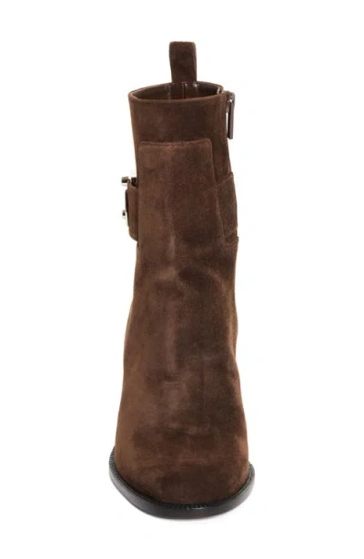 Christian Louboutin Lock Bootie In Cosme