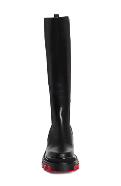 Christian Louboutin Marchacroche Dune Platform Boot In Black
