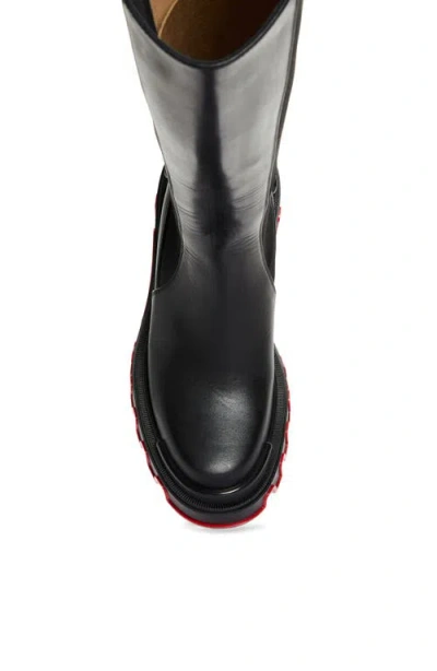 Christian Louboutin Marchacroche Dune Platform Boot In Black