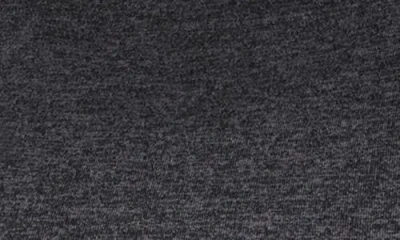 Spanx ® Skysoft Mock Neck Top In Very Black Dash Heather
