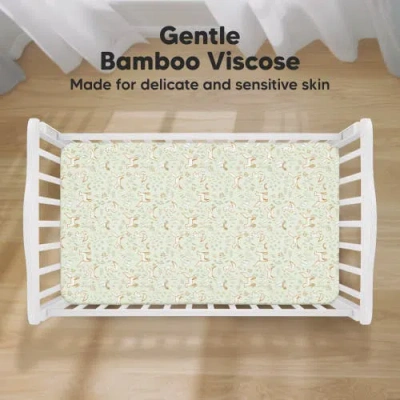 Keababies Isla Fitted Crib Sheets In Foxtrot