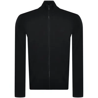 Shop Boss Casual Boss Avac Knit Full Zip Jumper Black