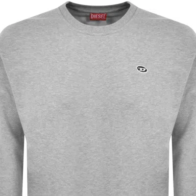 Shop Diesel Rob Doval Sweatshirt Grey