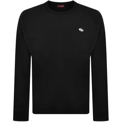 Shop Diesel Rob Doval Sweatshirt Black