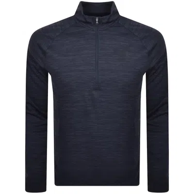 UNDER ARMOUR UNDER ARMOUR TECH HALF ZIP SWEATSHIRT BLUE 