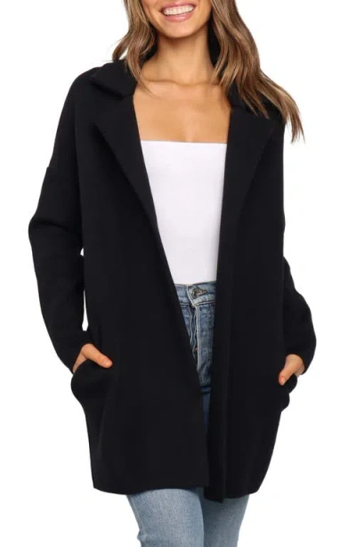 Petal And Pup Petal & Pup Lenore Longline Cardigan In Black
