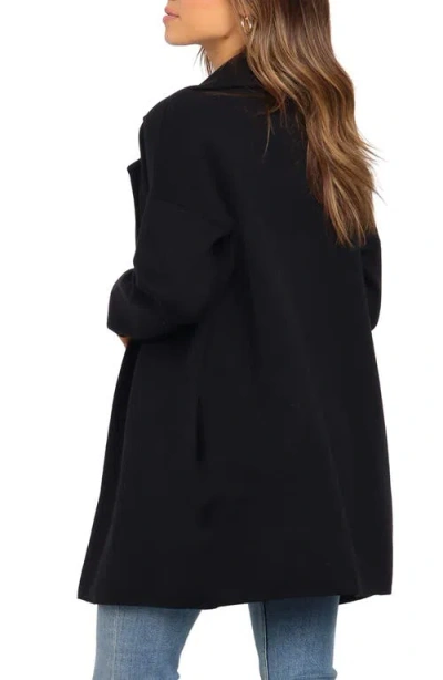 Petal And Pup Petal & Pup Lenore Longline Cardigan In Black