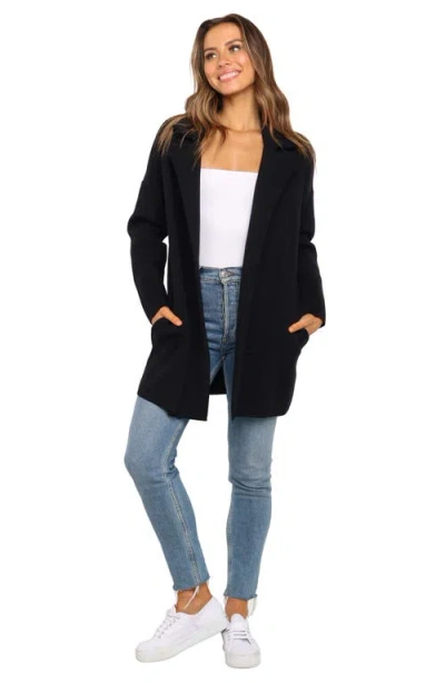 Petal And Pup Petal & Pup Lenore Longline Cardigan In Black