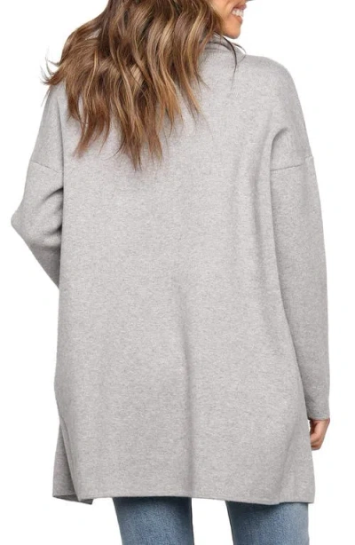 Petal And Pup Petal & Pup Lenore Longline Cardigan In Gray