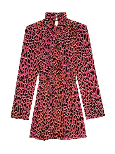 Zadig & Voltaire Ryde Cdc Leo Dress In Rose In Rose