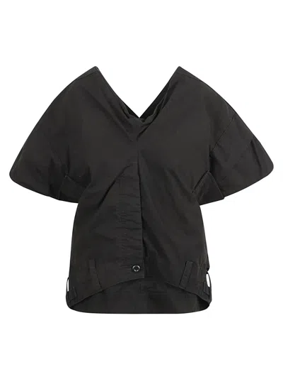 Balenciaga Deconstructed Top In Black
