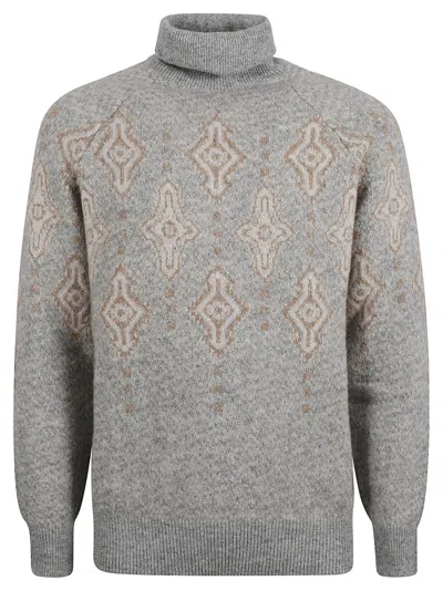 Shop Brunello Cucinelli Sweater In Grey