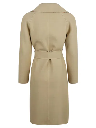 Burberry Coats & Jackets In Flax