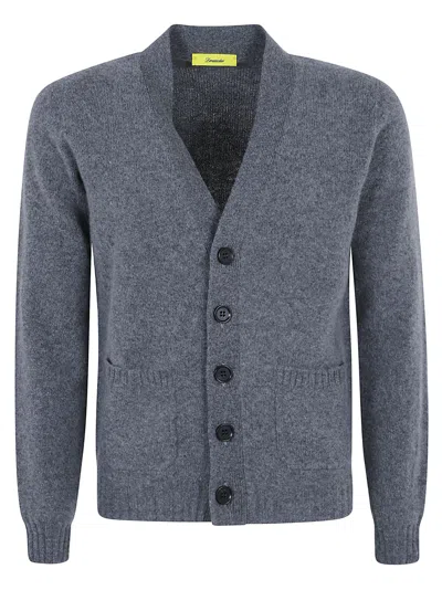 Shop Drumohr V-neck Cardigan In Anthracite