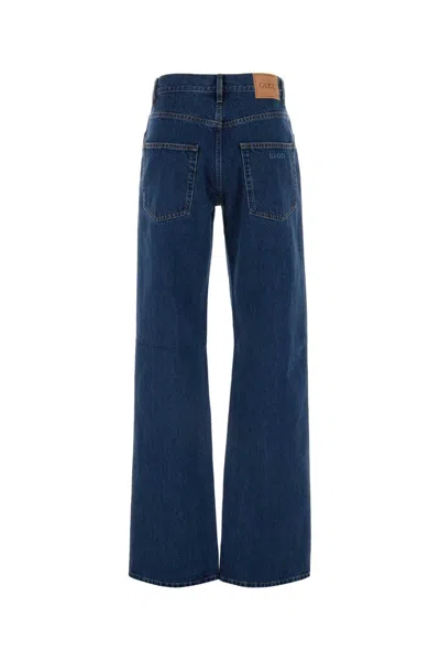 Shop Gucci Denim Jeans In Blue