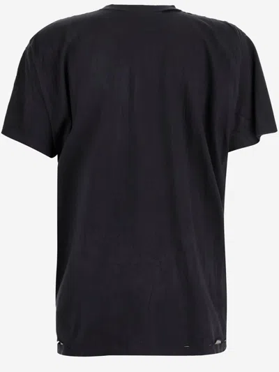 Balenciaga Planet Earth Oversized T-shirt In Black