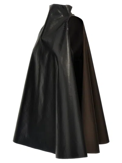 Marni Trapeze Dress Two Tones In Multicolor