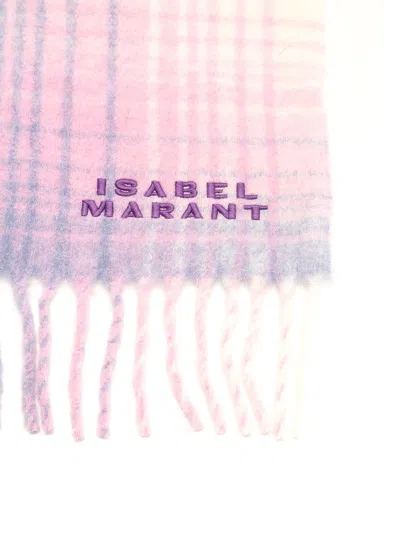 Shop Isabel Marant Firny Long Scarf In Violet