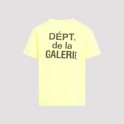 Shop Gallery Dept. French Tee In Flyw Flo Yellow