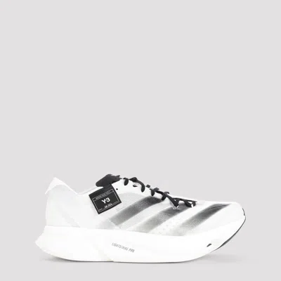 Shop Y-3 Y3 Adios Pro 3.0 Sneakers In Owhite Owhite