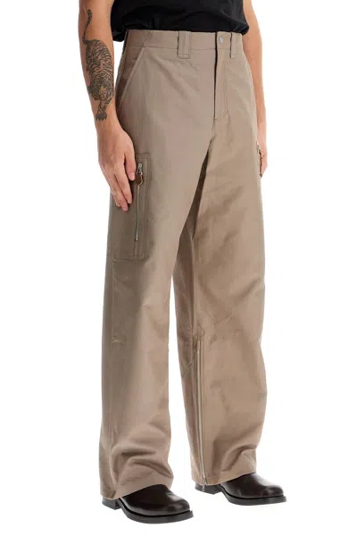 Our Legacy Tactical Cargo Pants In Pebble High Twist Twill (beige)