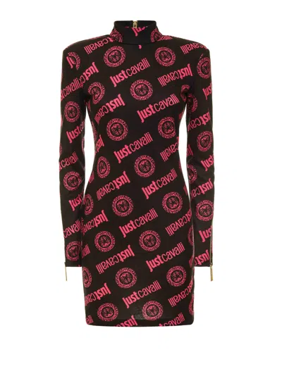 Shop Just Cavalli Dress In Pink