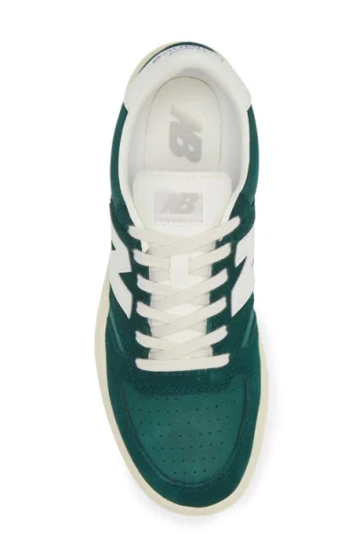 New Balance Gender Inclusive T500 Tennis Sneaker In Marsh Green/angora