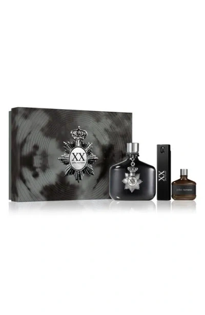 John Varvatos Xx Eau De Toilette Gift Set ($145 Value) In No Color