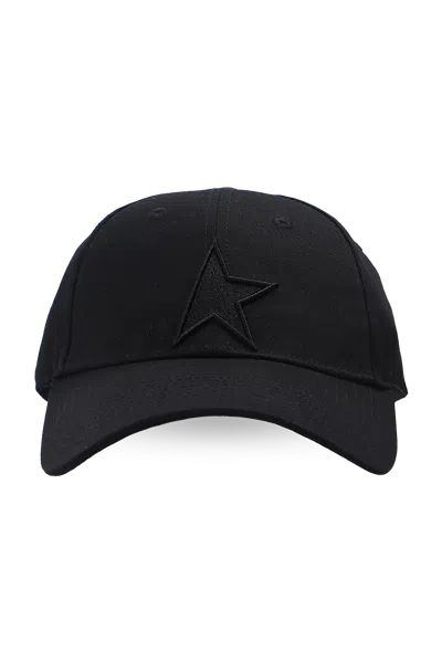 Golden Goose Baseball Cap With Logo In Black