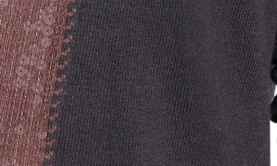 Nic + Zoe Sequin Trimmed Cardigan In Charcoal In Charcoal