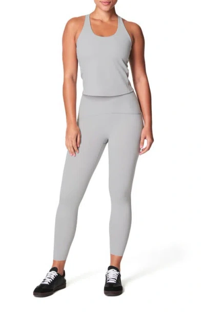 Spanx ® Get Moving Contour Crossback Shelf Tank In Cloudy Grey