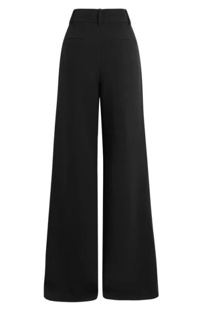 Shop Favorite Daughter The Jones Wide Leg Pants In Black