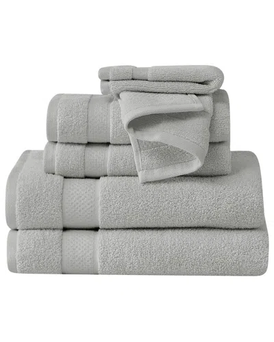 Truly Soft Quick Dry 6 Piece Towel Set - Grey