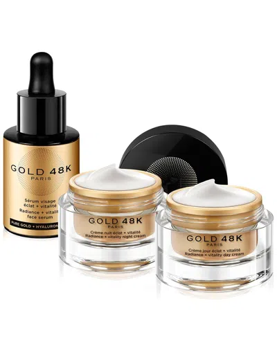 GOLD 48K GOLD 48K UNISEX 3PC COMPLETE RADIANCE ROUTINE 